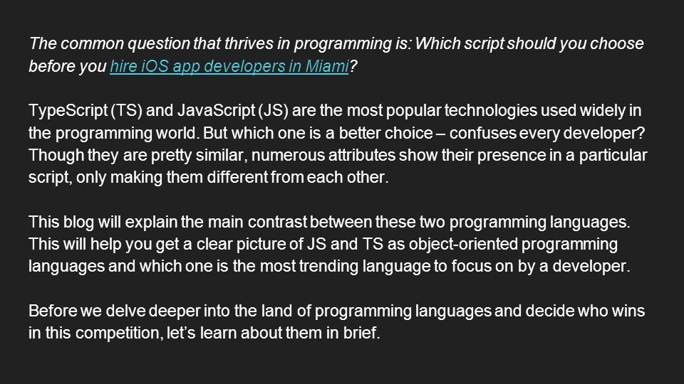 TypeScript vs JavaScript: Which One Is Better to Choose?