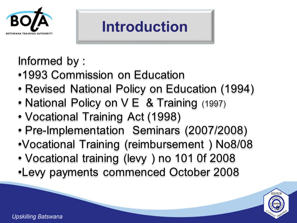 national policy on education national policy on education