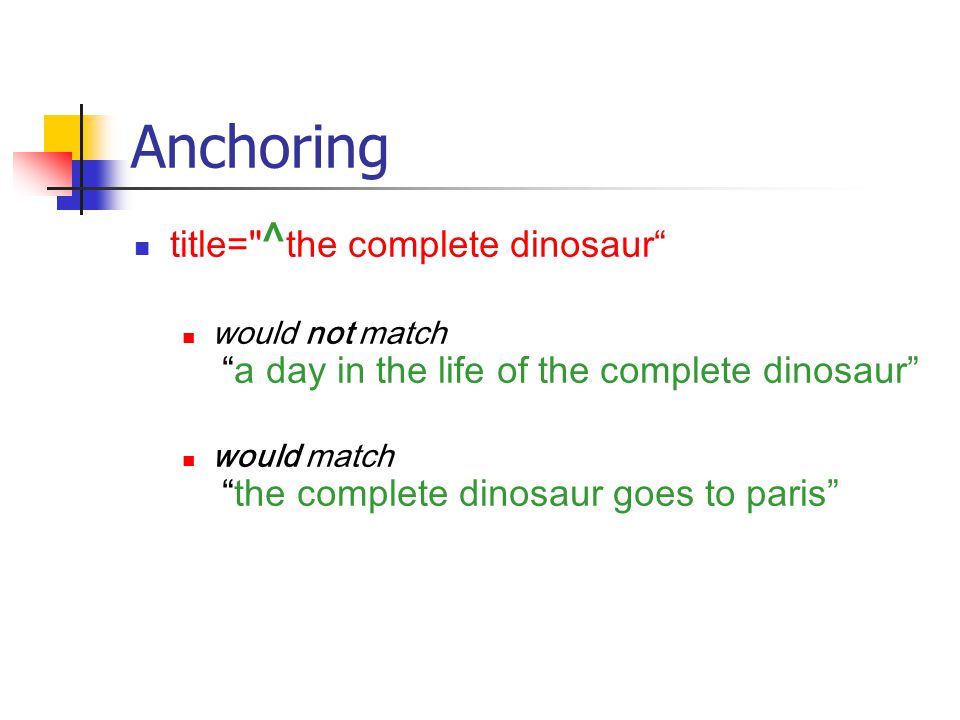 Anchoring title= ^ the complete dinosaur would not match a day in the life of the complete dinosaur would match the complete dinosaur goes to paris