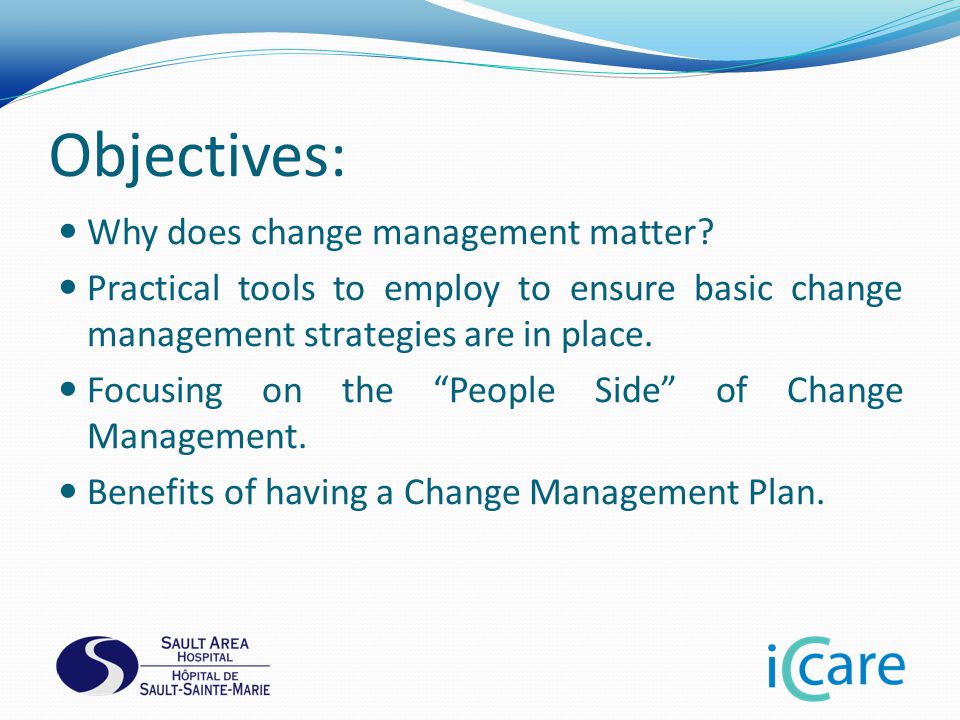 Why does change management matter.