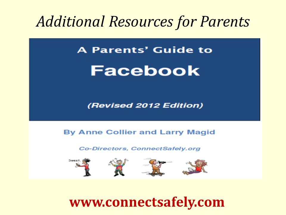 Additional Resources for Parents