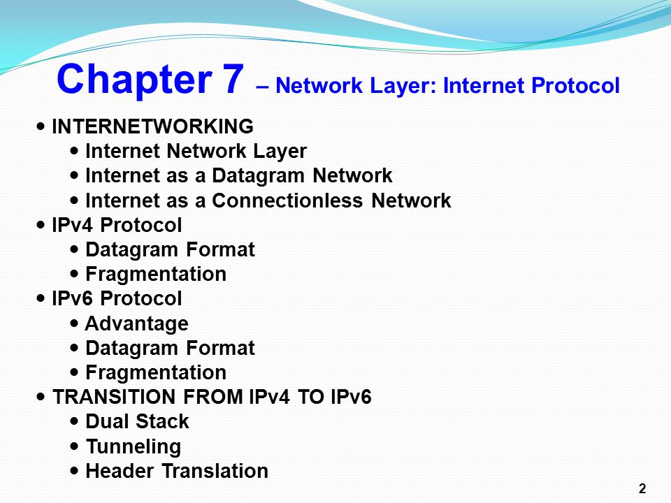 7 layer of networking