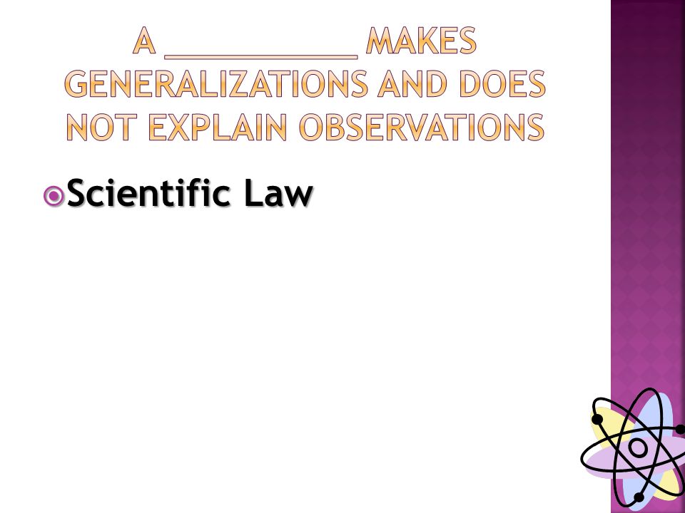  Scientific Law
