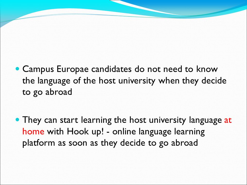hook up campus europae