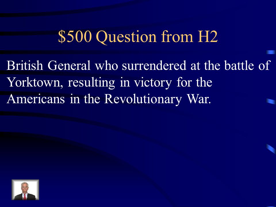 $400 Answer from H2 Who is John Adams