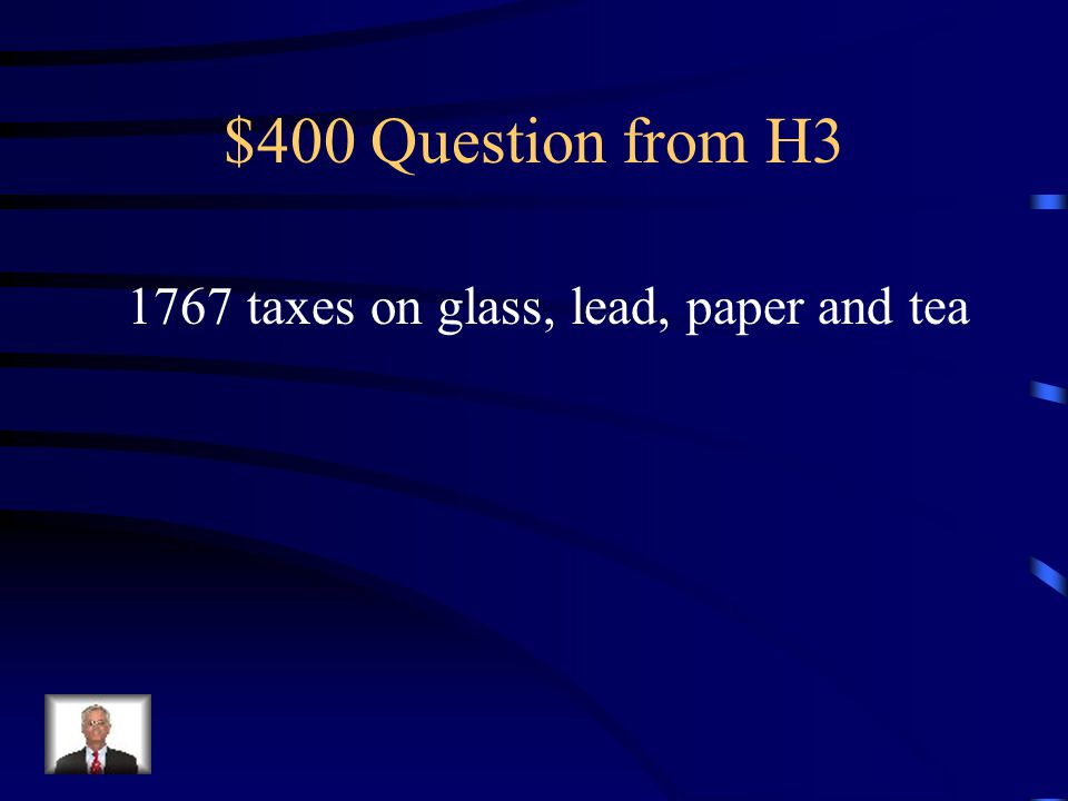 $300 Answer from H3 What is the Sugar Act