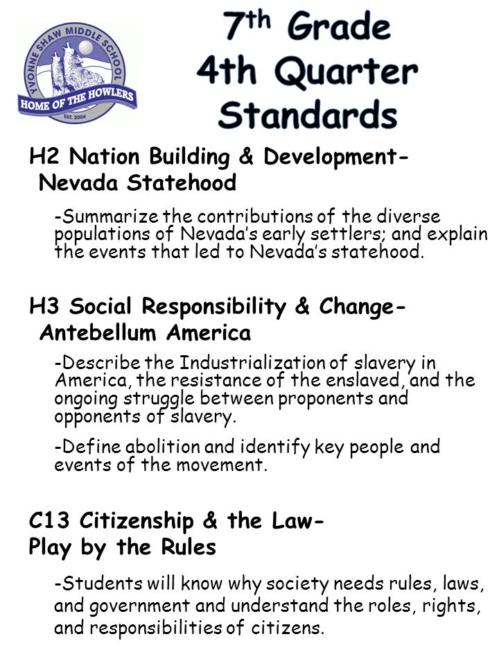 H2 Nation Building & Development- Nevada Statehood -Summarize the contributions of the diverse populations of Nevada’s early settlers; and explain the events that led to Nevada’s statehood.