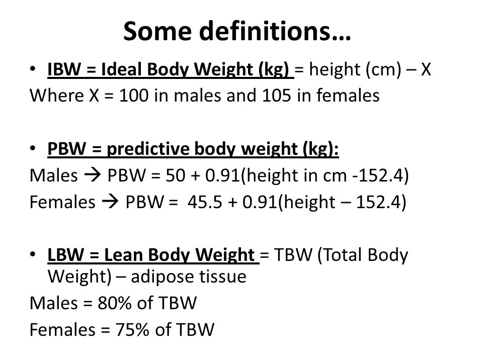 Lean Body Weight Equation Talkchannels Body Weight Kg Height Cm 152 Prof Samar Jabbour Khoury Md Dayane Daou Ppt Download
