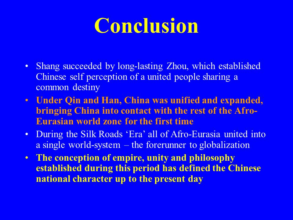 Essay on ancient china