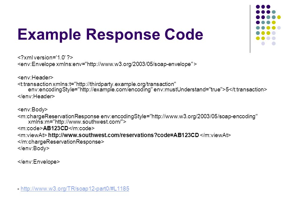 Example Response Code 5 AB123CD   code=AB123CD -