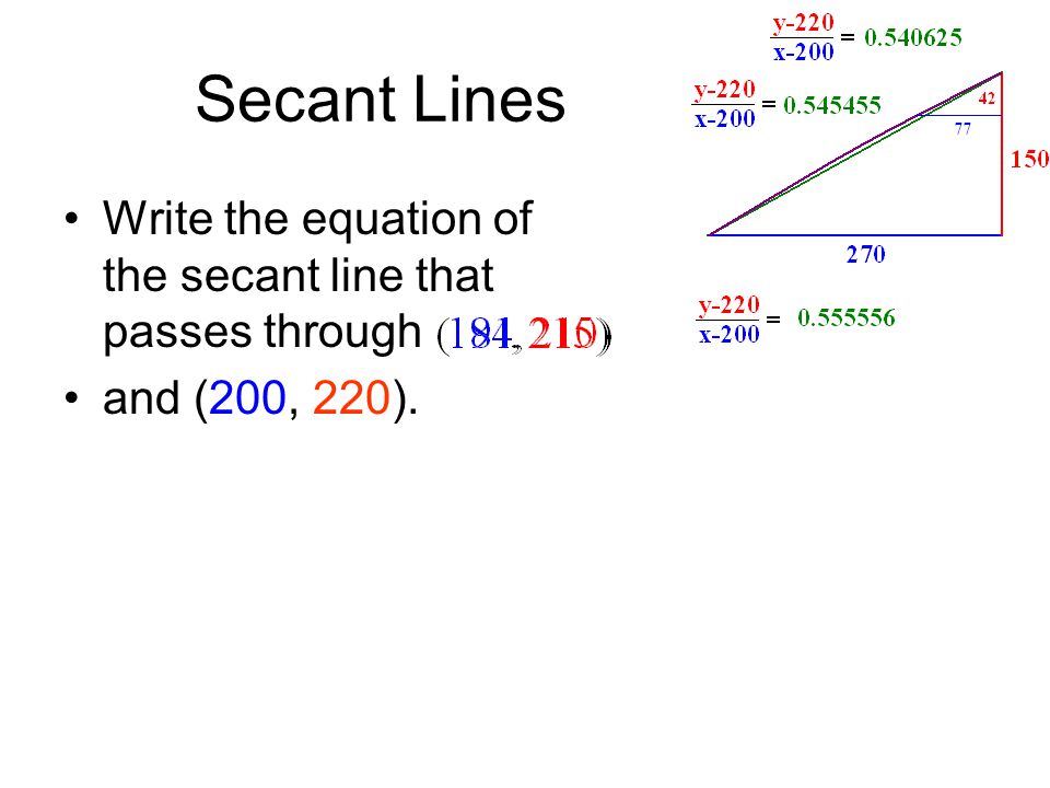 Find The Equation Of Secant Line Talkchannels Equation Of Secant Line Talkchannels