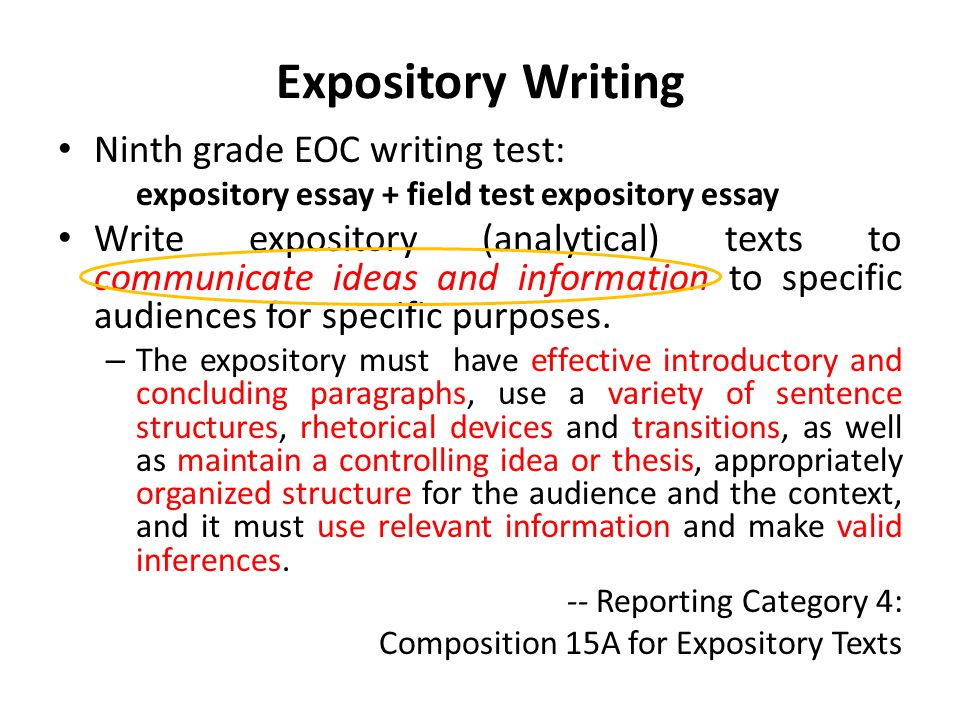 7th grade staar expository essay examples