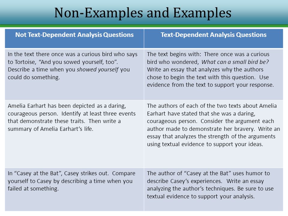 Essay Response Format