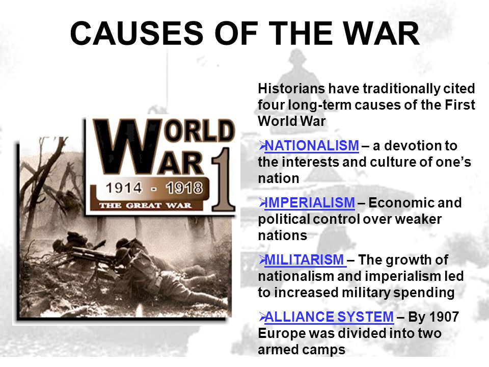 Causes And Effects Of World War 1 Essay