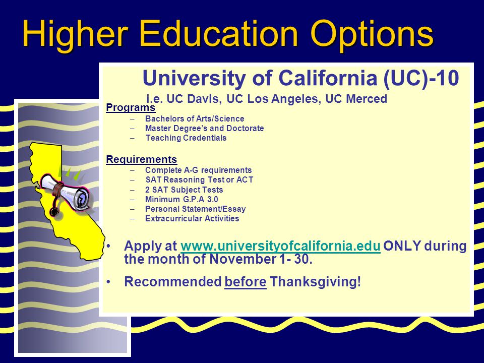 Higher Education Essay
