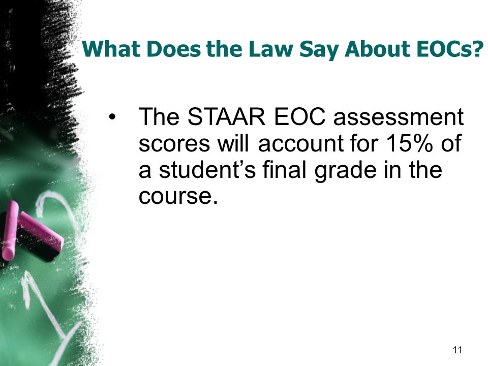 What Does the Law Say About EOCs.