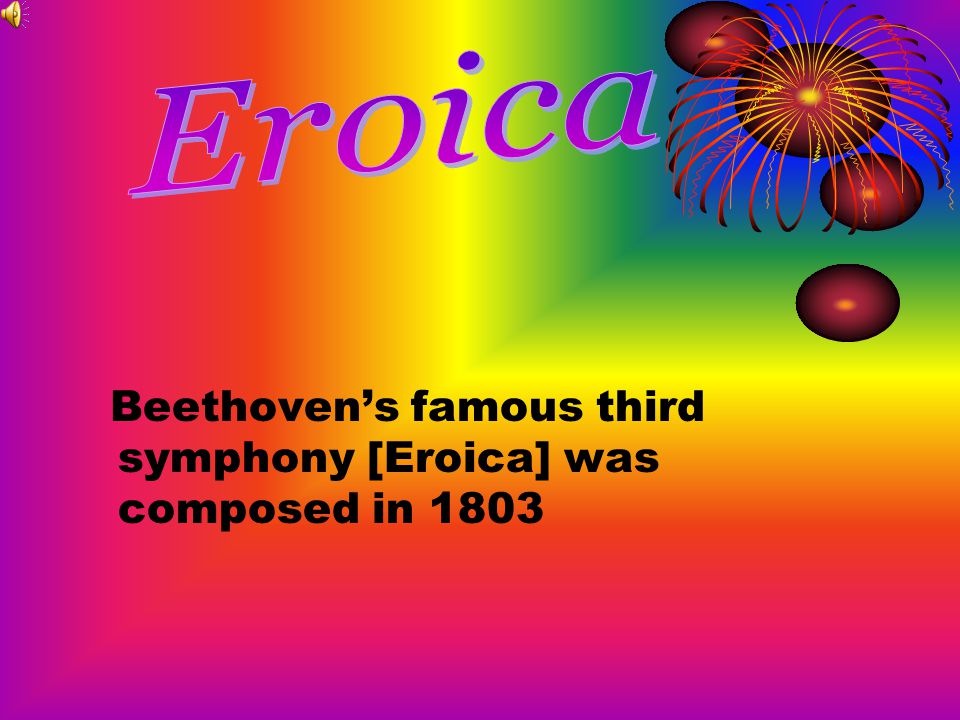 The second of nine Beethoven’s second symphony was composed in 1802