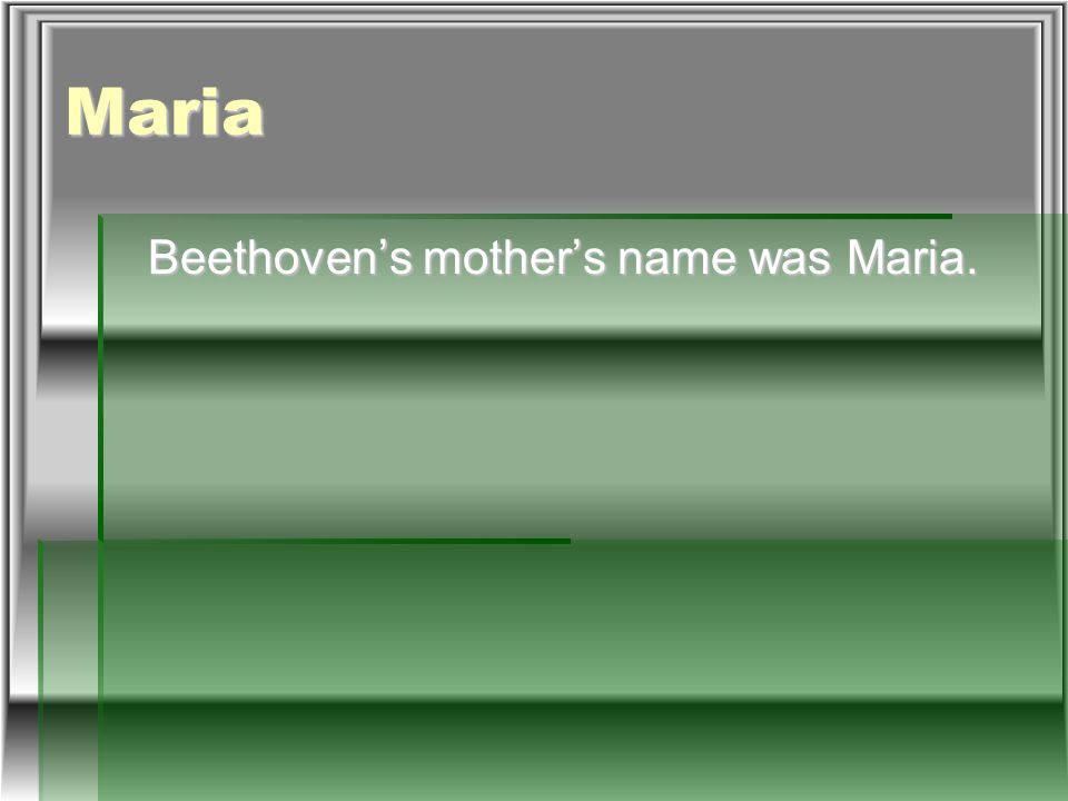 WOW Beethoven began taking piano lessons from father [Johann] at age four.