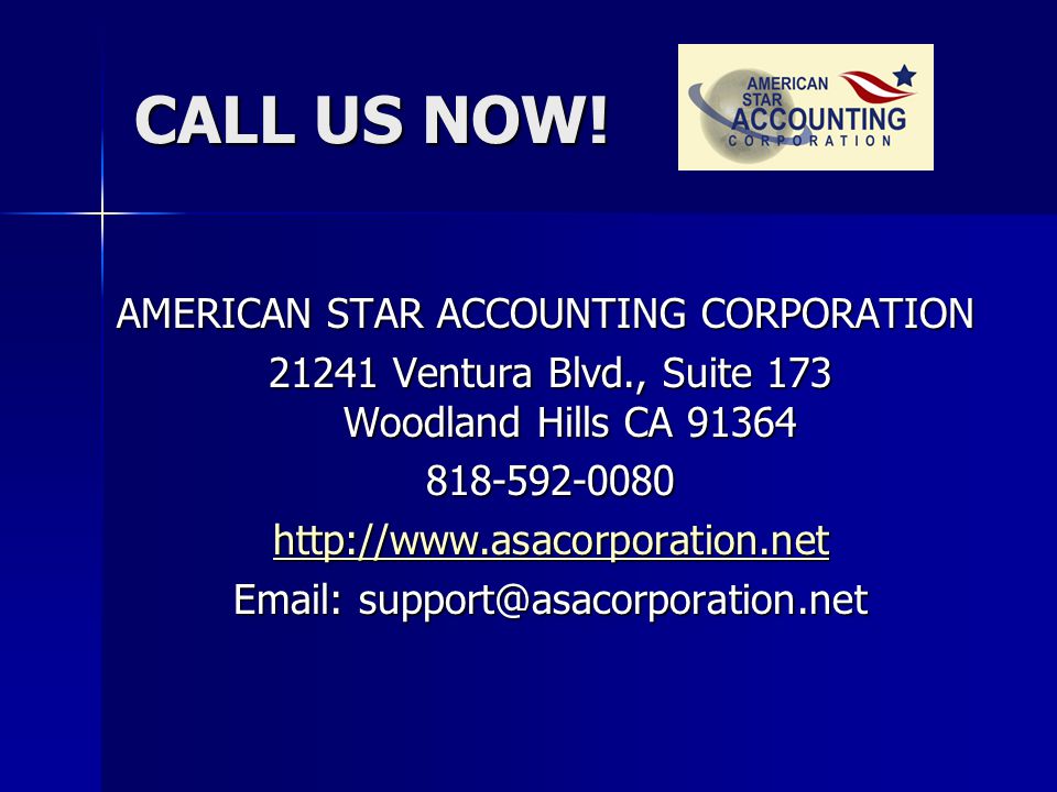 CALL US NOW.
