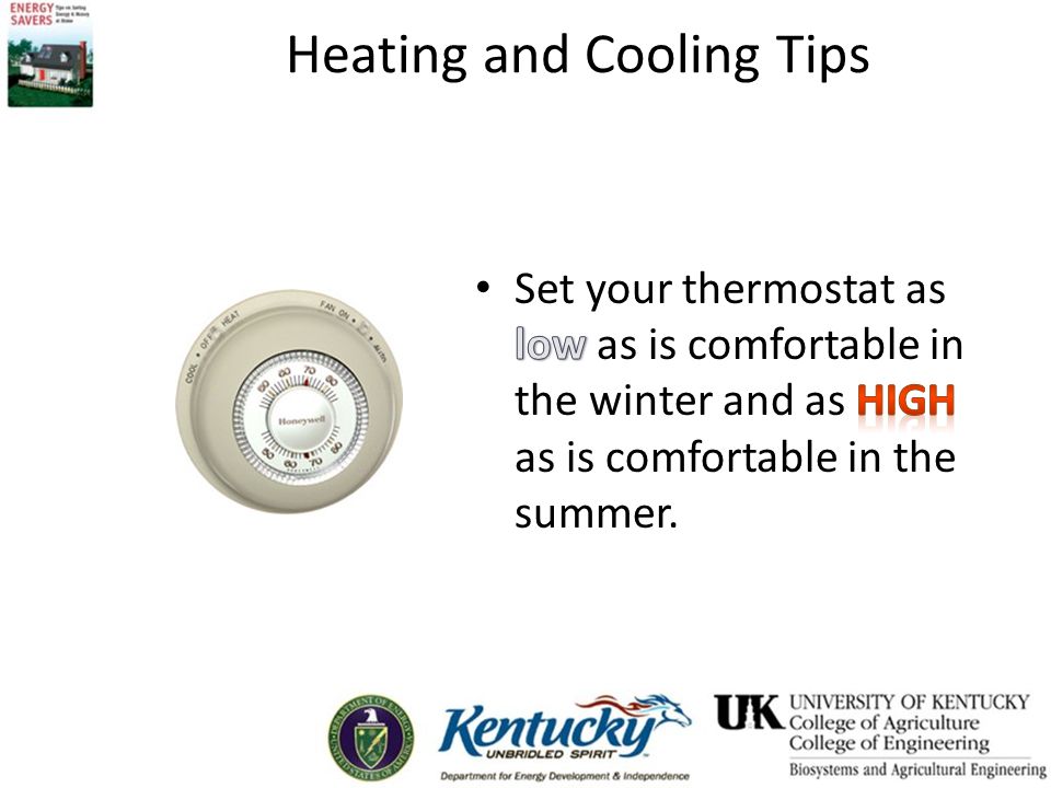 Heating and Cooling Tips
