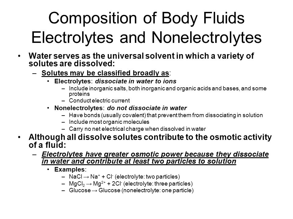 FLUID, ELECTROLYTE, AND ACID-BASE BALANCE. Cell Function Depends Not ...