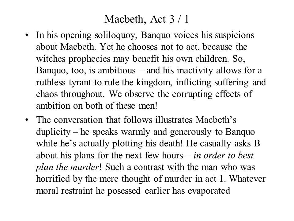macbeth comparison essay