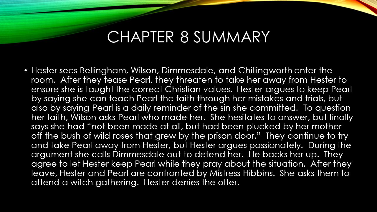 chapter 8 summary 2 chapter 8 summary 2
