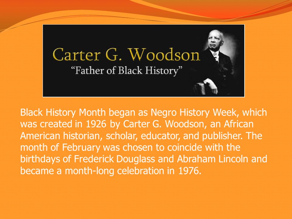 black history month slideshow
