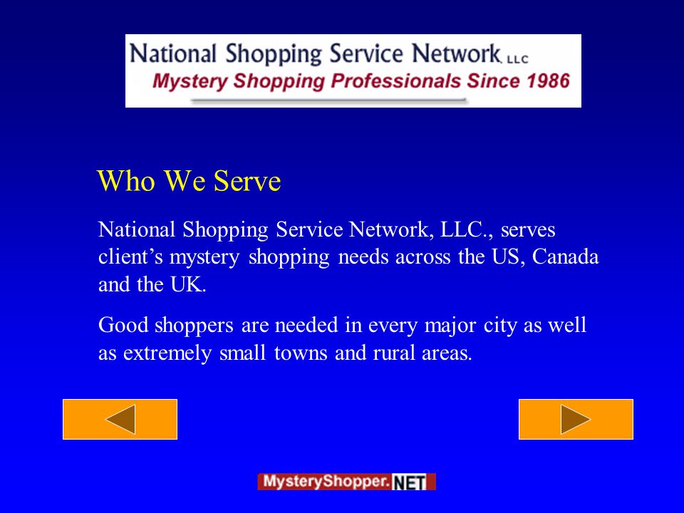 Becoming A Mystery Shopper