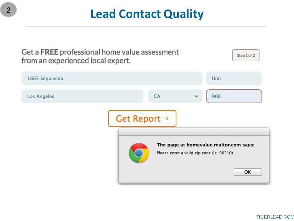 TIGERLEAD.COM Lead Contact Quality 2