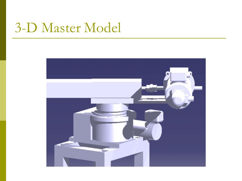 3-D Master Model