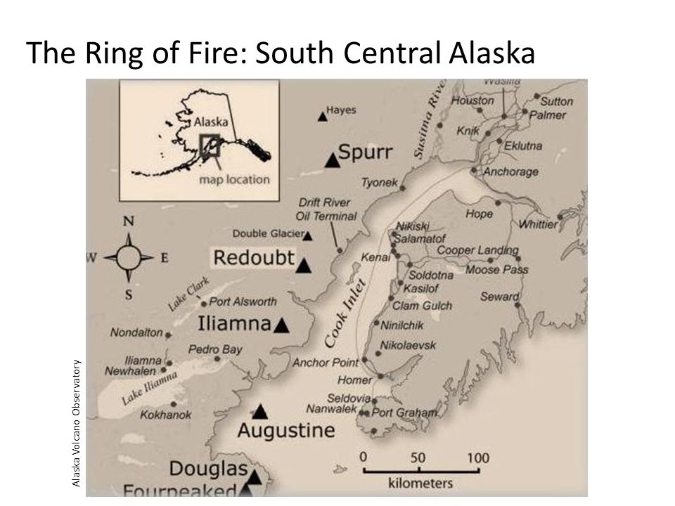 The Ring of Fire: South Central Alaska Alaska Volcano Observatory