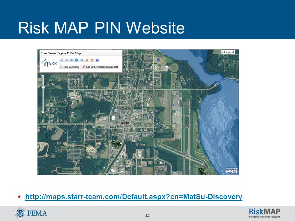 12 Risk MAP PIN Website    cn=MatSu-Discovery   cn=MatSu-Discovery