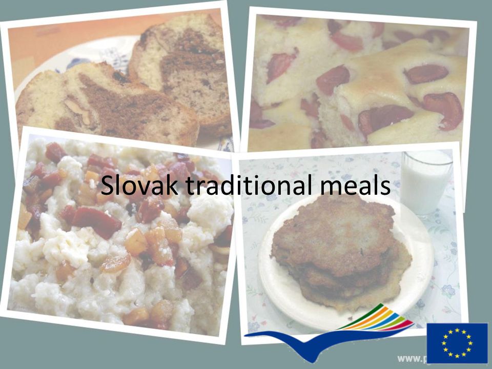 Slovak traditional meals