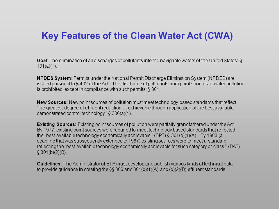 the history goals and effects of the clean water act An interactive map of clean water act penalties in washington, idaho and oregon since 2009 jason alcorn/investigatewest and bonnie stewart/earthfix. the history goals and effects of the clean water act An interactive map of clean water act penalties in washington, idaho and oregon since 2009 jason alcorn/investigatewest and bonnie stewart/earthfix.