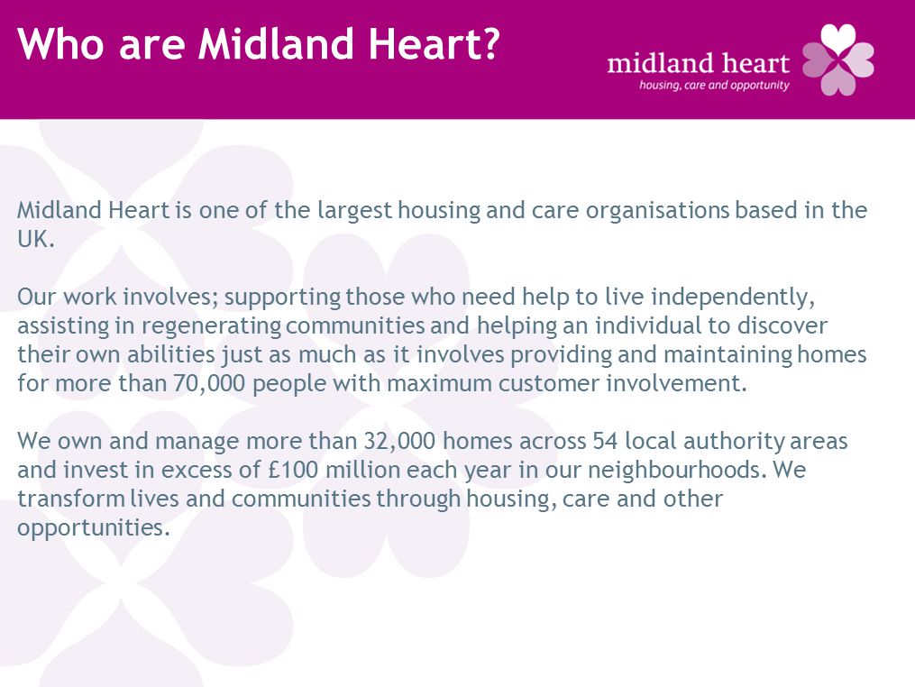 Who are Midland Heart.