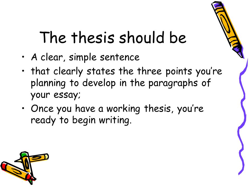 how to write a clear thesis statement The thesis statement is the center around which the rest of your paper revolves it is a clear, concise statement of the writing center, hamilton college. how to write a clear thesis statement The thesis statement is the center around which the rest of your paper revolves it is a clear, concise statement of the writing center, hamilton college.