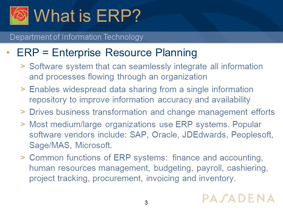 what is erp
