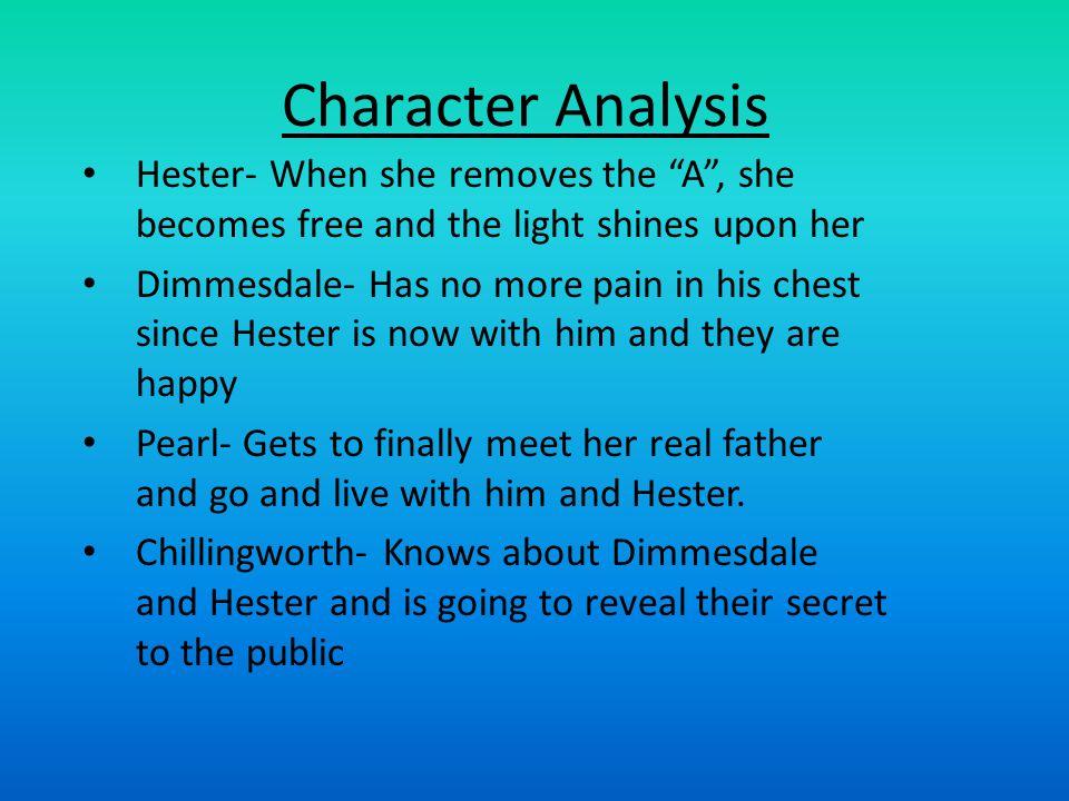 Scarlet Letter Essay Topics