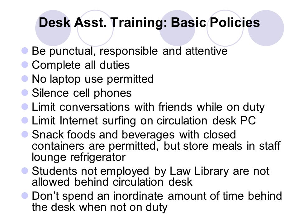 University Of Baltimore Law Library Circulation Desk Istant 3 Desk