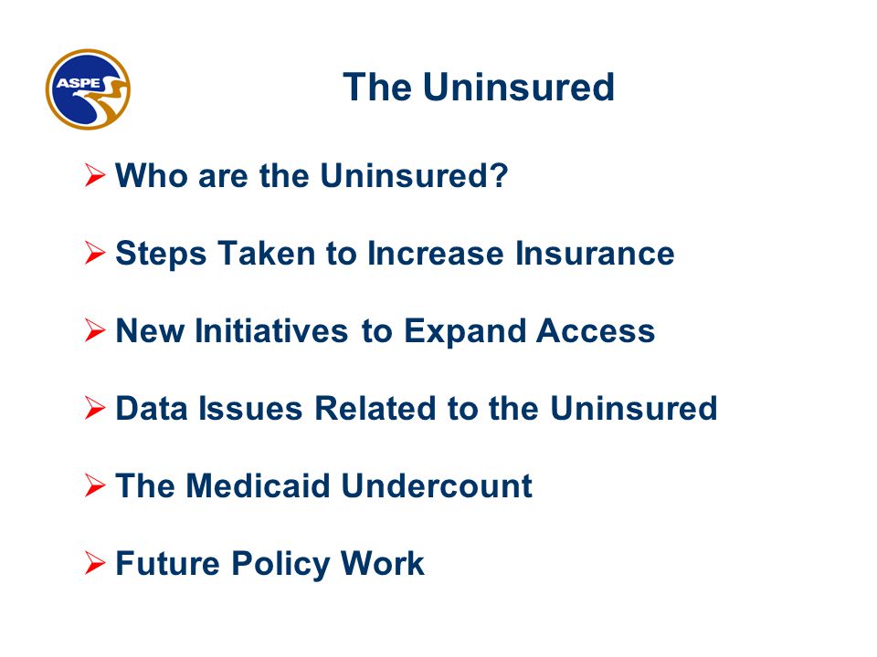  Who are the Uninsured.