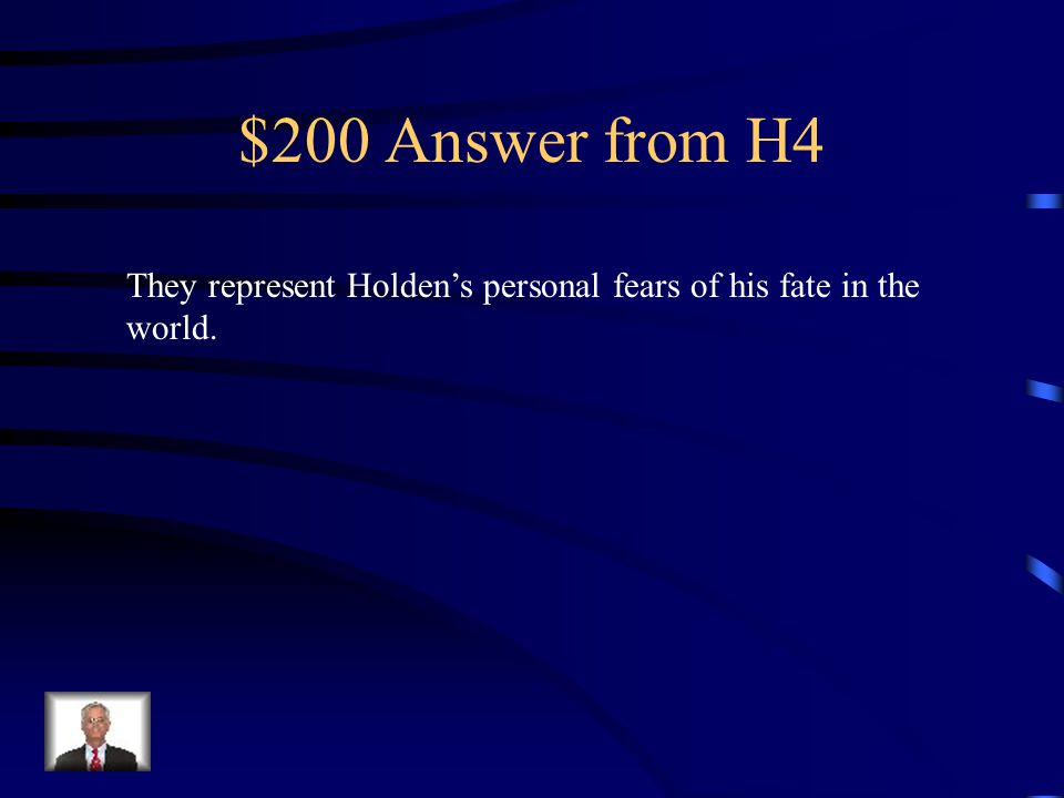 $200 Question from H4 What’s the symbolic meaning of the ducks