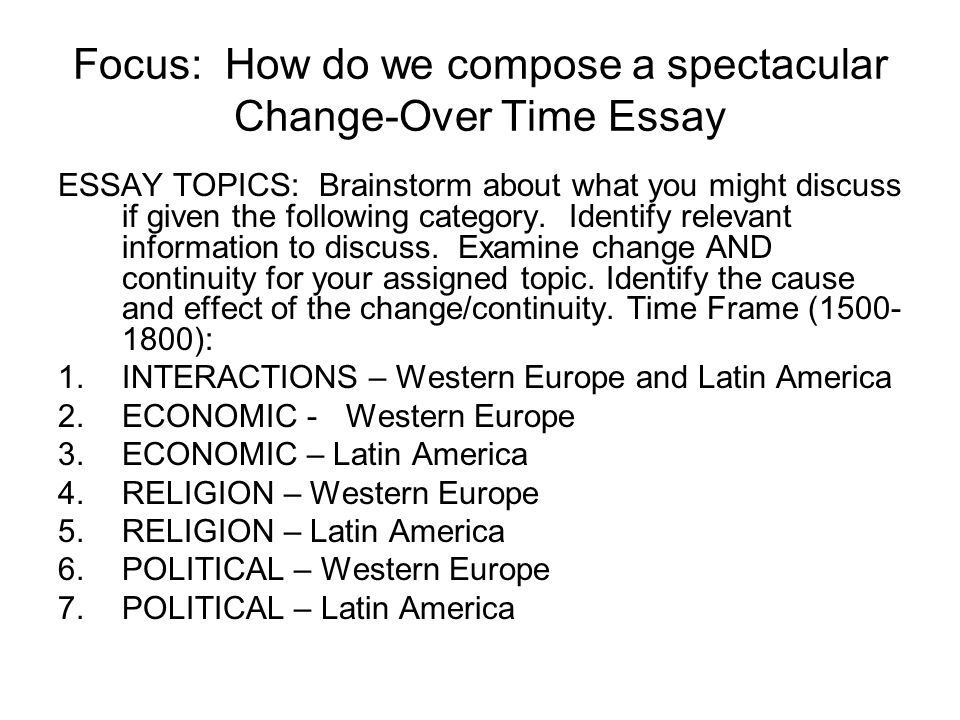 7 interesting political essay topics