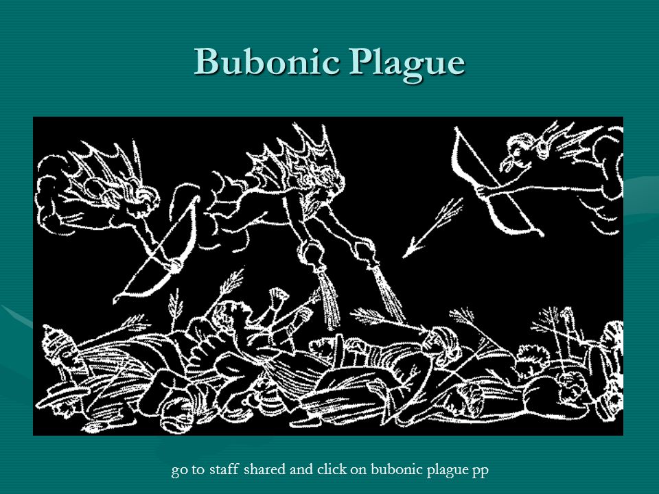 Bubonic Plague go to staff shared and click on bubonic plague pp