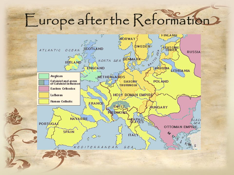 Europe after the Reformation