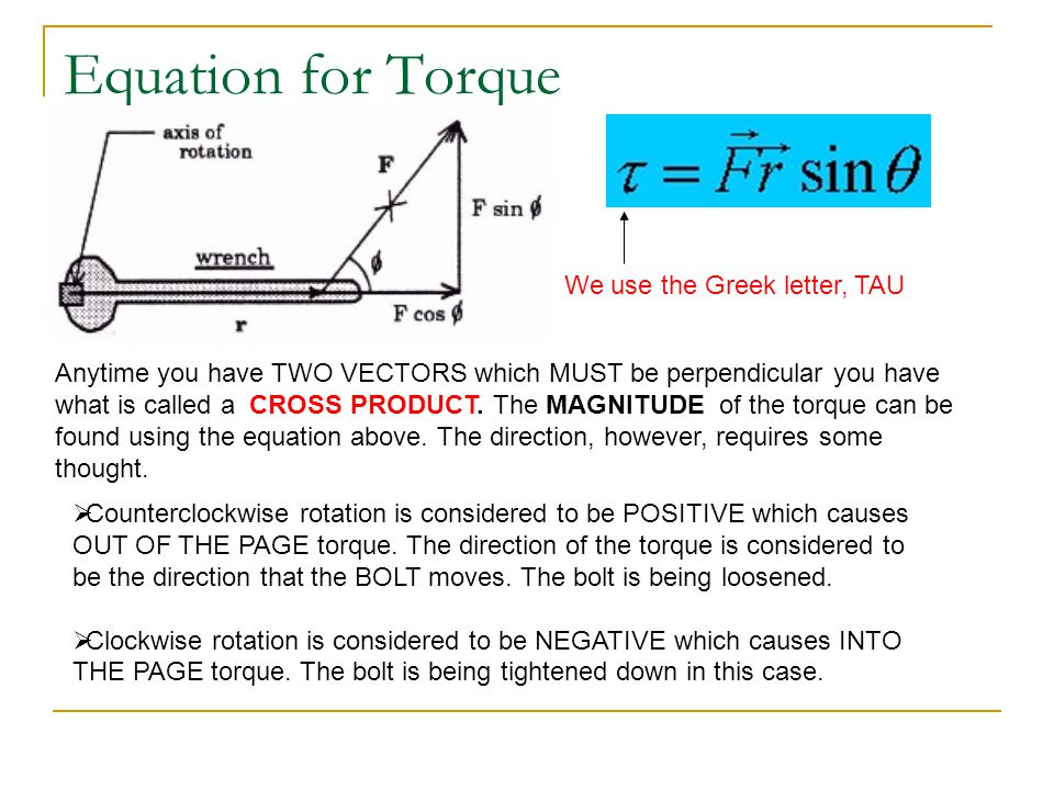 Rotational Torque Equation Talkchannels Torque Rotational Statics And Dynamics Honors Physics