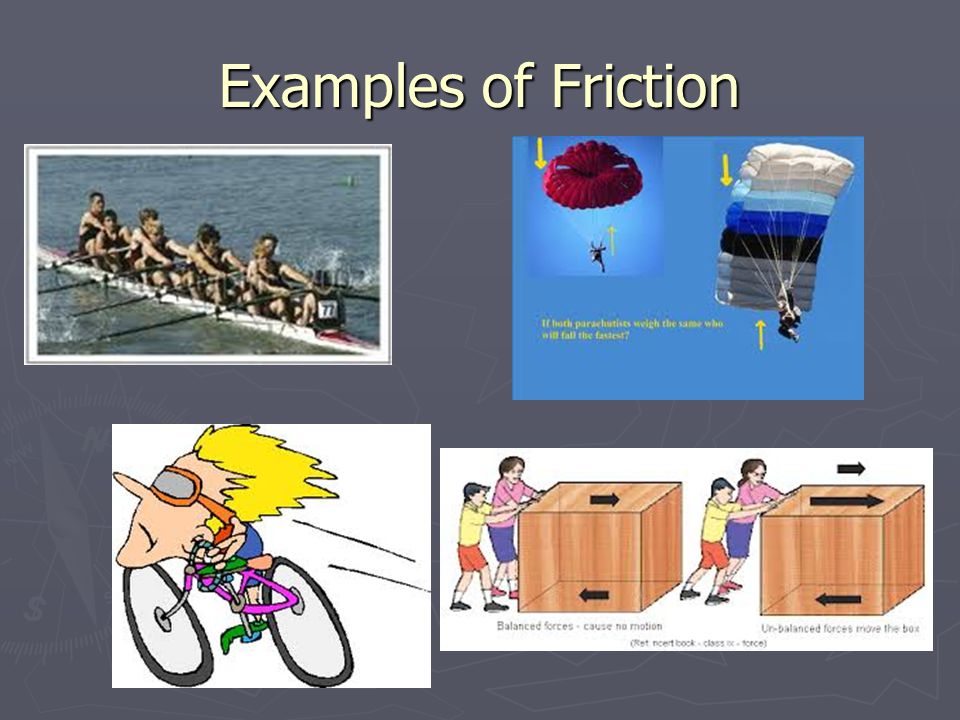 Examples of Friction