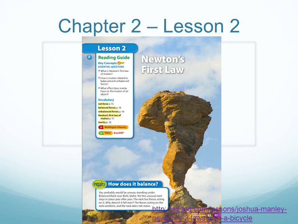Chapter 2 – Lesson 2   newton-s-3-laws-with-a-bicycle