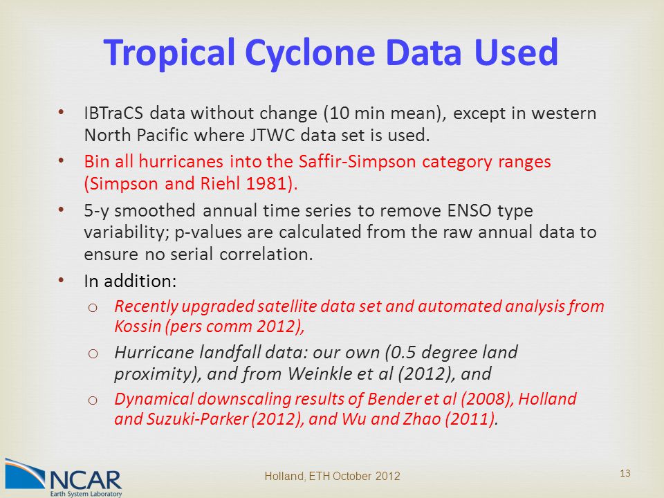 IBTraCS data without change (10 min mean), except in western North Pacific where JTWC data set is used.