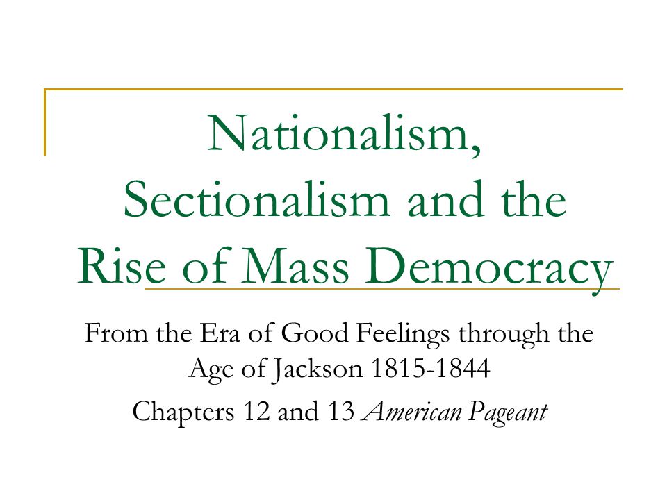 sectionalism vs nationalism u s Nationalism and sectionalism - document overview marbury v reports of cases argued and adjudged in the supreme court of the united states, in august and. sectionalism vs nationalism u s Nationalism and sectionalism - document overview marbury v reports of cases argued and adjudged in the supreme court of the united states, in august and.